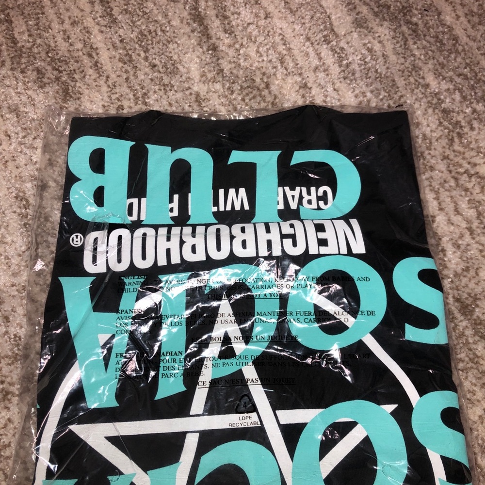 ASSC X NBHD CLOTHING TEE mens XL USED